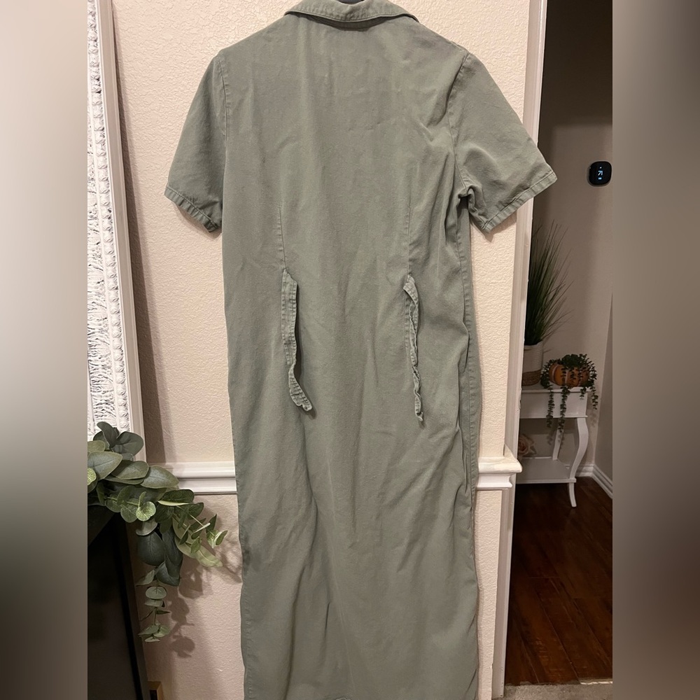 Coldwater Creek Sage Green Top medium - Picture 4 of 10
